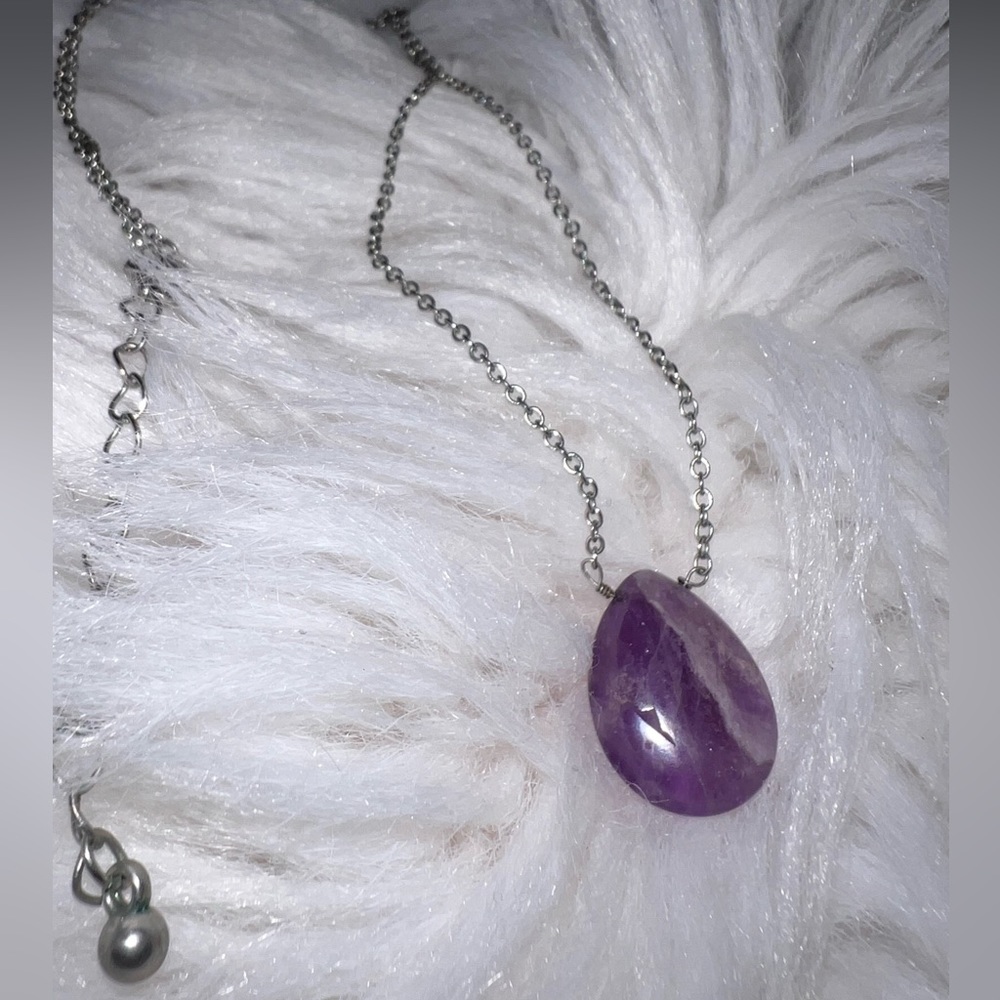 Amethyst necklace